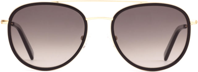 Sito Kitsch Sunglasses Black/Gold Frame Horizon Polarized Lens - Sito