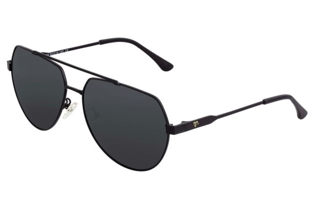 Sixty One Sunglasses Costa Polarized Sunglasses - Unisex Black/Black One Size - Sixty One