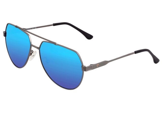 Sixty One Sunglasses Costa Polarized Sunglasses - Unisex Gunmetal/Blue One Size - Sixty One
