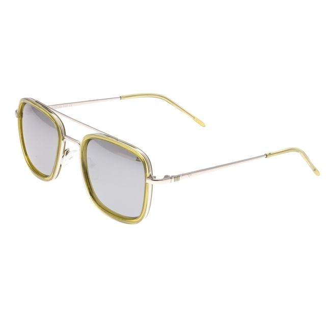 Sixty One Sunglasses Orient Polarized Sunglasses Green/Silver One Size - Sixty One