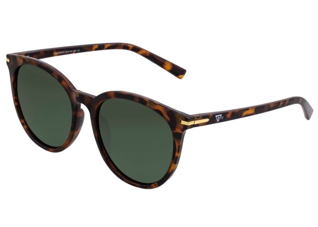 Sixty One Sunglasses Palawan Polarized Sunglasses - Unisex Tortoise/Black One Size - Sixty One
