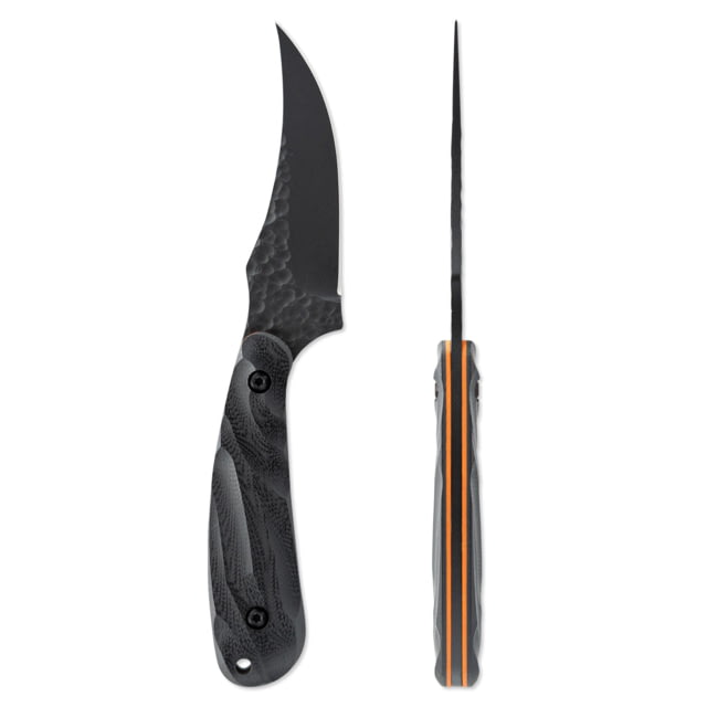 Skallywag Tactical Scorpion Pro Fixed Blade Knife 2.75in Steel 440c Persian G10 Hunter Orange Handle Black Scorpion Pro - Hunter Orange - Skallywag Tactical