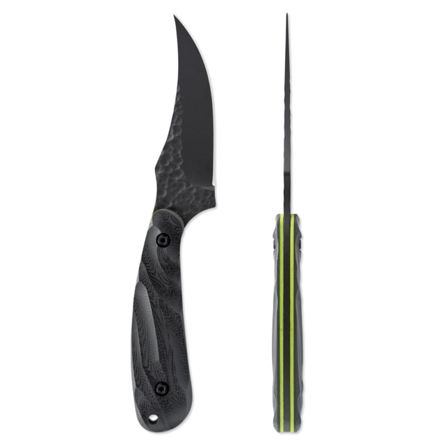 Skallywag Tactical Scorpion Pro Fixed Blade Knife 2.75in Steel 440c Persian G10 Zombie Green Handle Black Scorpion Pro - Zombie Green - Skallywag Tactical