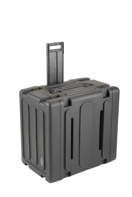 SKB Cases 6U Shock Mount - Rack Wth Wheels And Handle - Skb Cases