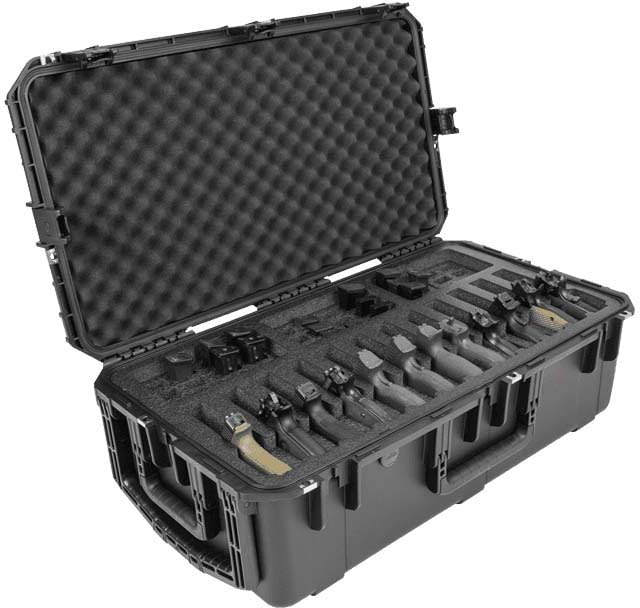 SKB Cases 2015-10 Eight Handgun Case Black
