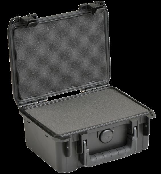 SKB Cases Seres Injecton Molded Ml-Standard Waterproof - Case 8inx6inx3in W/Mcro Latch Cubed Foam - Skb Cases