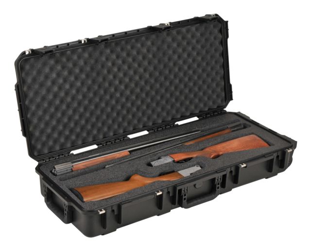 DEMO SKB Cases iSeries  Double Custom Breakdown Shotgun Case Black 39 3/4 x 17 3/4 x 7 1/2 - Skb Cases