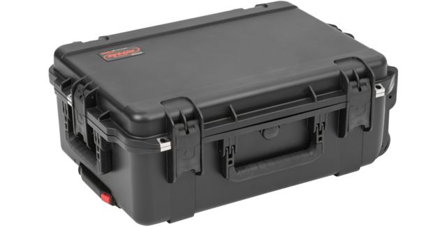 SKB Cases iSeries Waterproof Utility Case with Wheels and Cubed Foam, Black, 22in x 15.5in x 8in, 3I-2215-8B-C