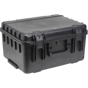 SKB Cases Mil-Std Waterproof Case 10in. Deep w/ cubed foam wheels and pull handle 20-1/2 x 15-1/2 x 10 - Skb Cases