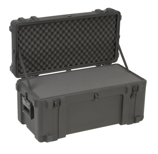 SKB Cases Cases Roto Mil-Std Watertight Case 15 Deep with pull handle and wheels 32 x 14 x 15 Cubed Foam - Skb Cases