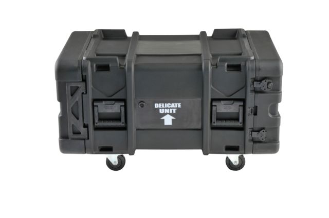 SKB Cases 6U Shock Rack 28in Deepx14in Hgh W/Square Holes/Large Round Rack Mount Holes - Skb Cases