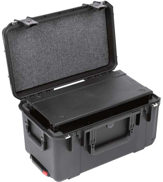 SKB Cases Seres Case W/Removeable 3U Injecton Molded 9in Deep Rack Cage Tsa Latches Wheels - Skb Cases