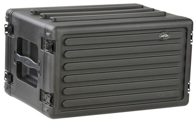 SKB Cases 6U Shallow Roto Rack Wth Steel Rals 10.5in - Skb Cases