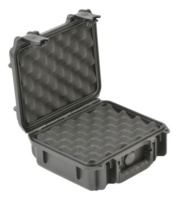 SKB Cases Seres Injecton Molded Ml-Standard Waterproof - Case 9inx7inx4in W/Mn-Latch Layered Foam
