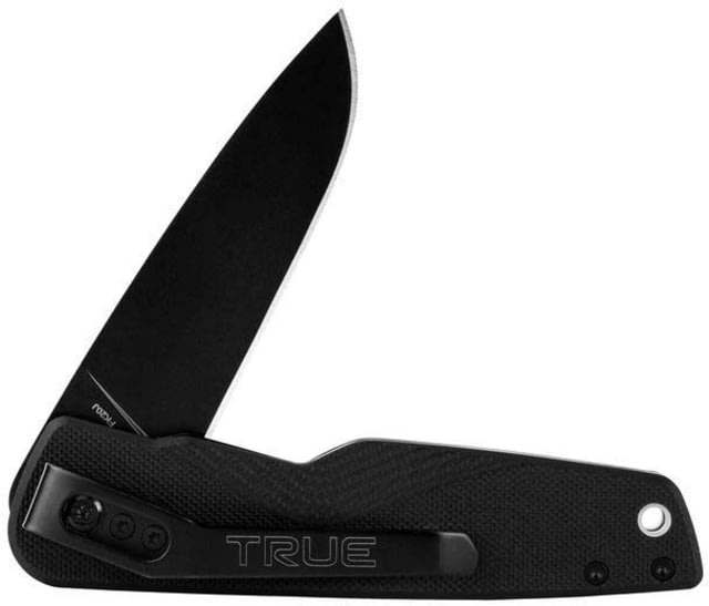 True Ball Bearing Flipper Knife Black - True