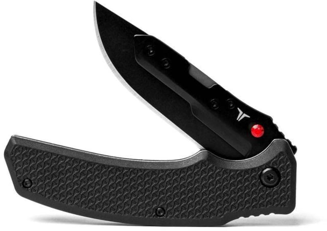 True Replaceable Blades Pocket Knife Black/Grey - True