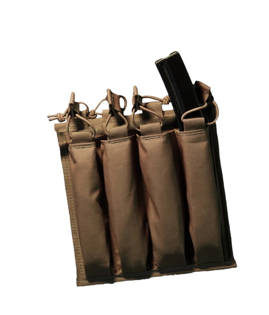 SKILI Gear Machine Gun Quad Mag Holder Coyote