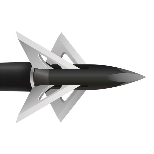 Slick Trick Grizztrick 2 1.25in Broadhead 125 gr. 4 pk. - Slick Trick