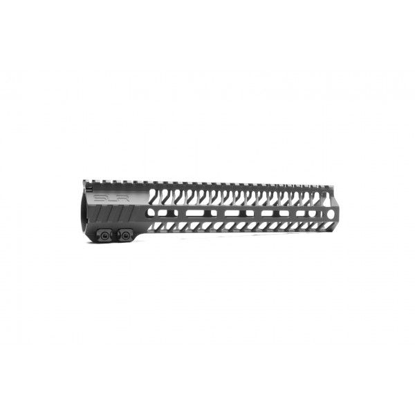 SLR 10.5 inch HELIX M-LOK 5.56 Handguard w/Full Top Rail Black - Slr