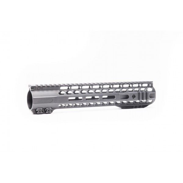 SLR 11.7 inch SOLO M-LOK .308 Low Profile Handguard Black - Slr