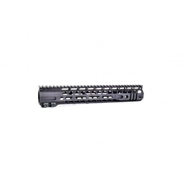 SLR 12.5 inch SOLO Mid M-LOK 5.56 Handguard Black