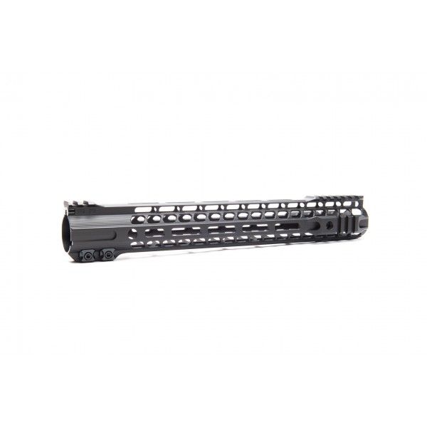 SLR 13.7 inch SOLO Hybrid M-LOK 5.56 Handguard Black - Slr