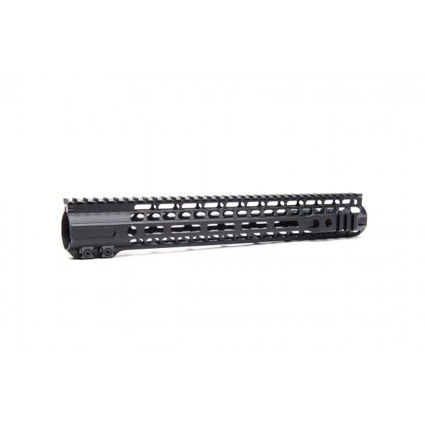 SLR 13.7 inch SOLO Mid M-LOK 5.56 Handguard Black - Slr