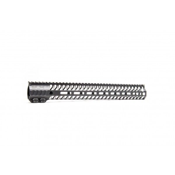 SLR  inch HELIX M-LOK 5.56 Handguard w/Full Top Rail Black - Slr
