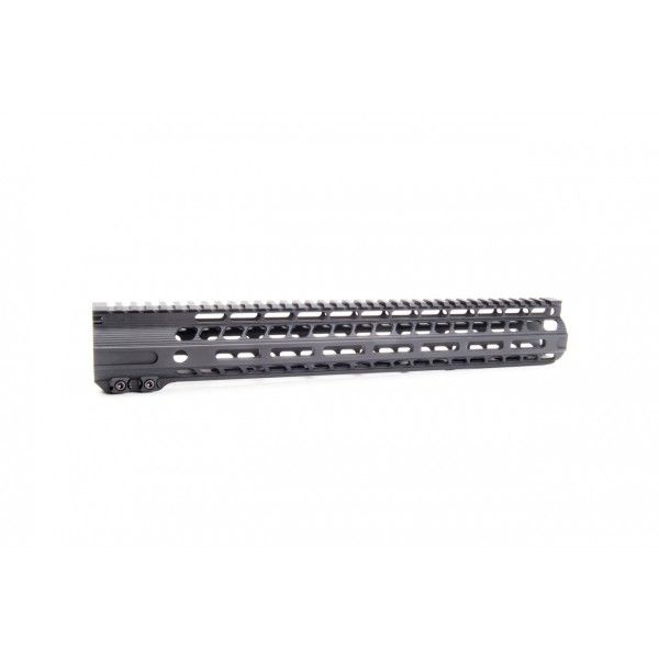 SLR  inch SOLO Lite M-LOK .308 High Profile Handguard Black - Slr