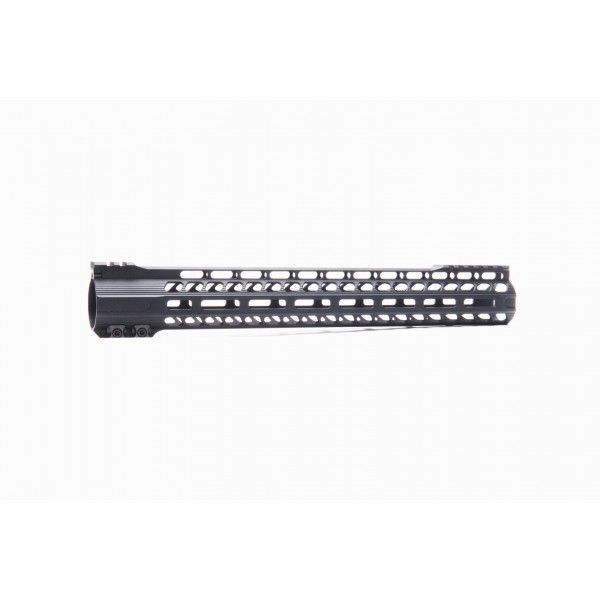 SLR  inch SOLO Ultra Lite M-LOK .308 High Profile Handguard Black - Slr