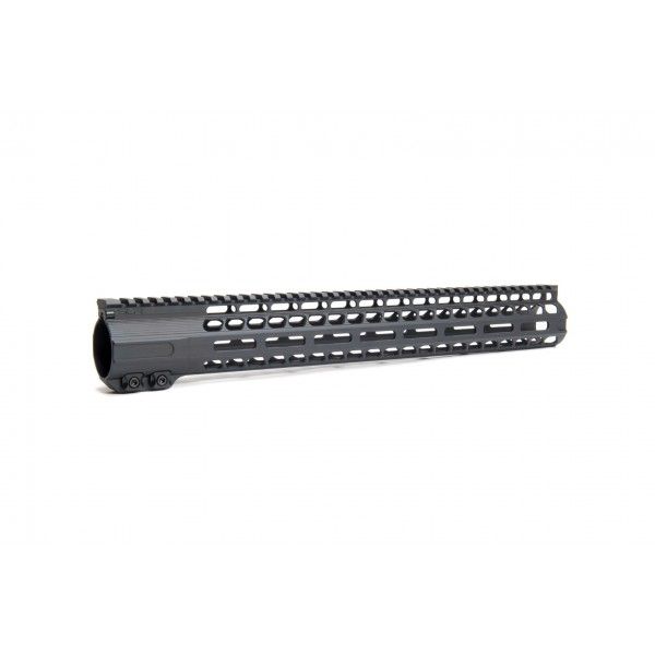 SLR 16 inch SOLO Lite M-LOK .308 High Profile Handguard Black - Slr