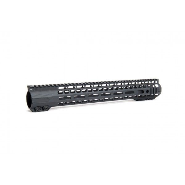 SLR 16 inch SOLO M-LOK .308 High Profile Handguard Black