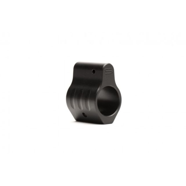 SLR  .625 Non-Adjustable Micro Low Profile Gas Block w/.400 in. Set Screw Spacing Black - Slr
