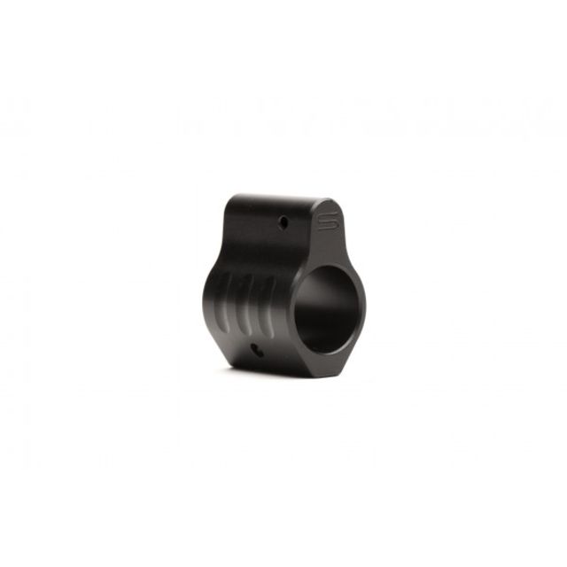 USED SLR GB6 .625 Non-Adjustable Micro Low Profile Gas Block w/.450 in. Set Screw Spacing Black - Slr