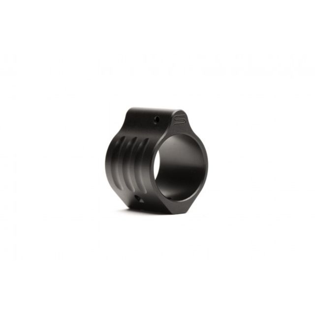 SLR  .875 Non-Adjustable Micro Low Profile Gas Block w/.400 in. Set Screw Spacing Black - Slr