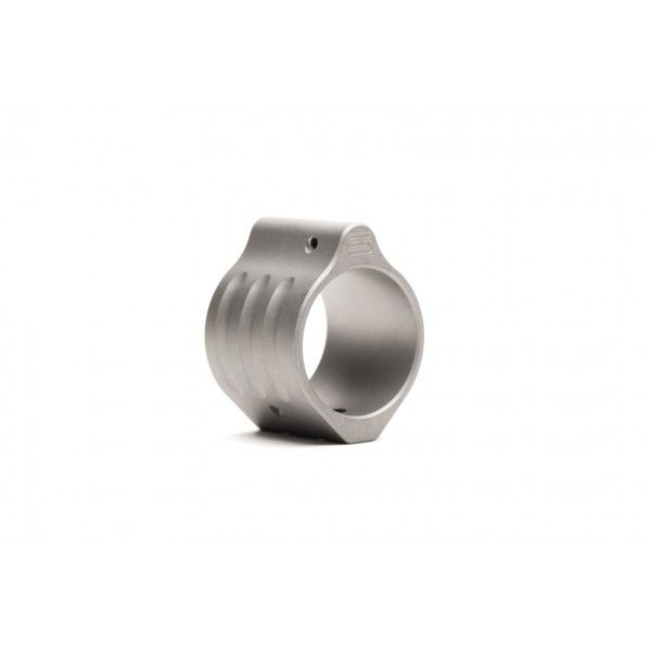 SLR GB9 .936 Non-Adjustable Micro Low Profile Gas Block w/.400 in. Set Screw Spacing Titanium - Slr