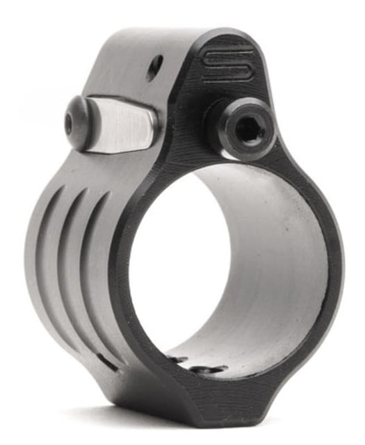 SLR Sentry 7 .750 Adjustable Gas Block w/.400 in. Set Screw Spacing Black
