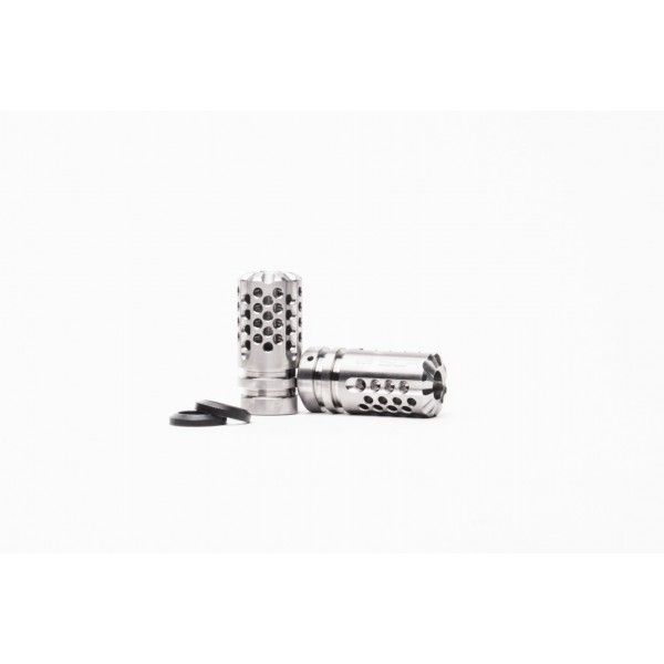 SLR Synergy 30 Cal Mini Compensator 5/8x24 Thread Titanium - Slr