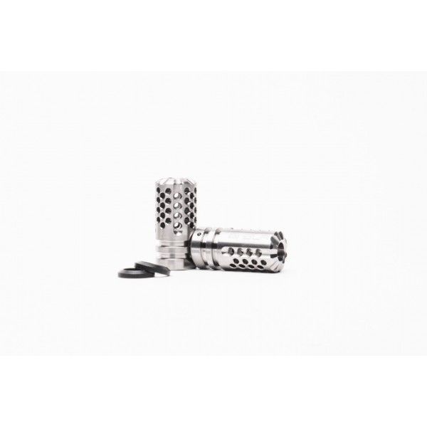 SLR Synergy 9mm Mini Compensator 1/2x36 Thread Titanium - Slr
