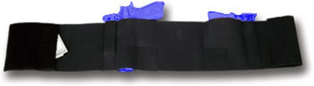 Bulldog Cases & Vaults Deluxe Belly Wrap Holster Matte Black