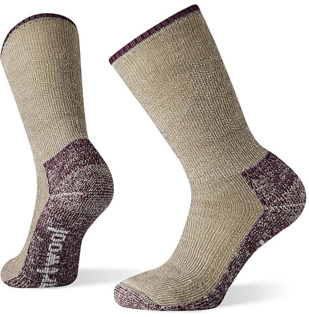 Smartwool Mountaineer Classic Edition Maximum Cushion Crew Socks - Womens Taupe Medium