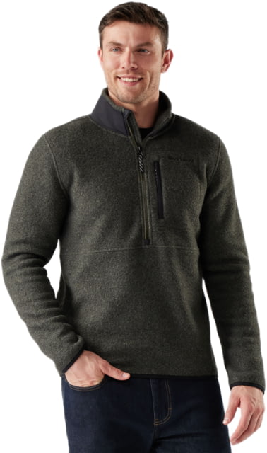 Smartwool Smartwool Second Cut Fleece 1/2 Zip - Men's Winter Moss Small - $108.00 at Optics Planet