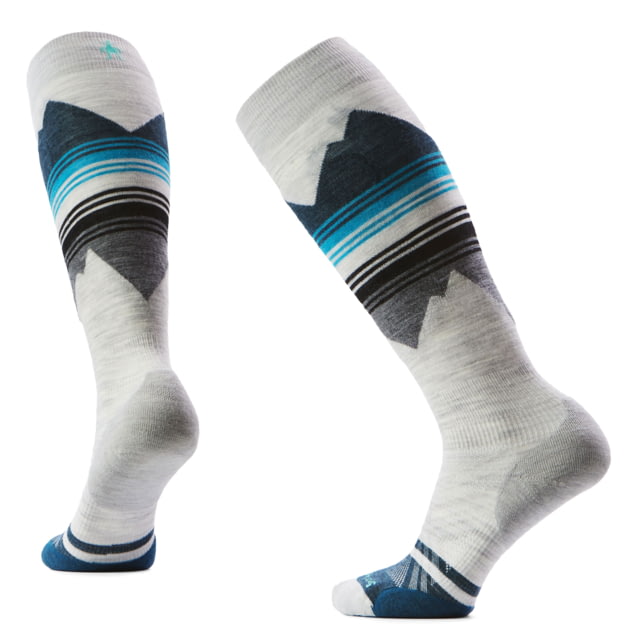 Smartwool Smartwool Ski Targeted Cushion Pattern OTC Socks - Women's Ash Large - $24.00 at Optics Planet