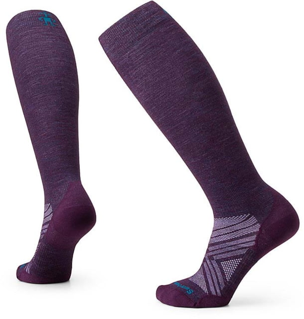 Smartwool Smartwool Ski Zero Cushion OTC Socks - Womens Purple Iris Medium - $19.19 at Optics Planet