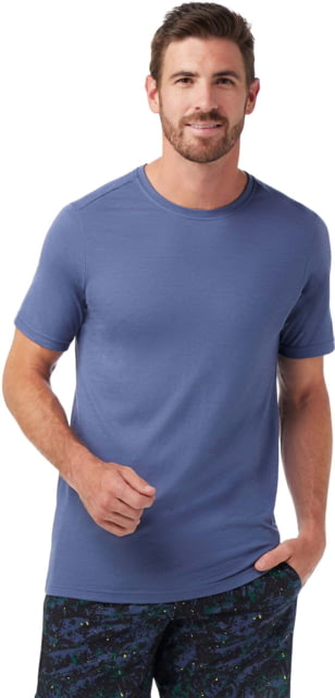 Smartwool Active T-Shirt - Men's Nightfall Blue Medium