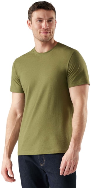Smartwool Perfect Crew Tee - Men's Winter Moss Medium