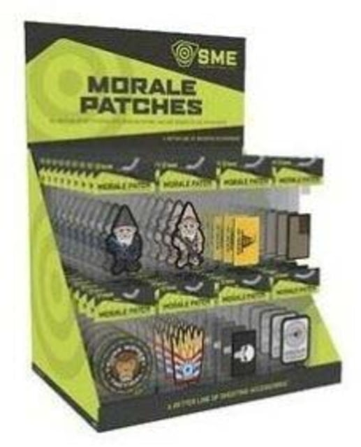 SME 144 Piece Assorted Patch Display 18 Each Patch - Sme