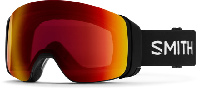 Smith 4D Mag Goggle ChromaPop Sun Red Mirror Black - Smith
