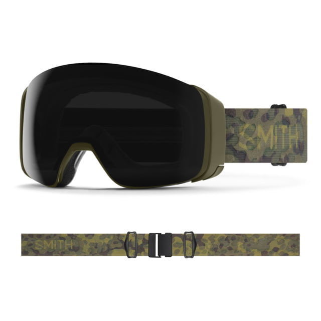Smith 4D Mag Goggles ChromaPop Sun Black Lens Vintage Camo - Smith