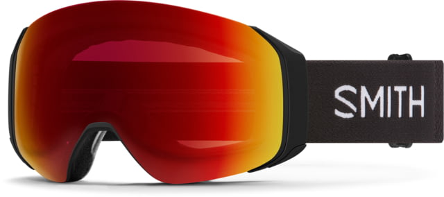 Smith 4D Mag S Googles ChromaPop Sun Red Mirror Black